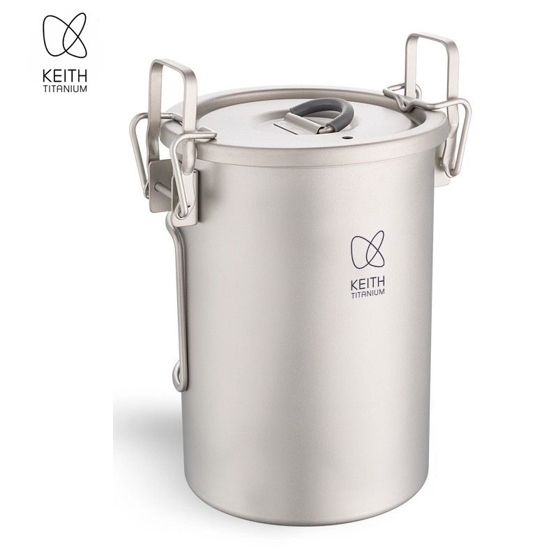 Camping Cooking Equipment - Olla para Arroz KEITH de Titanio