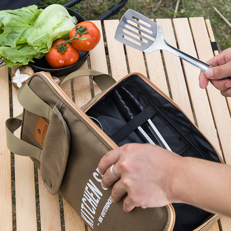 Camping Cooking Bundle - Juego de Utensilios de Cocina para