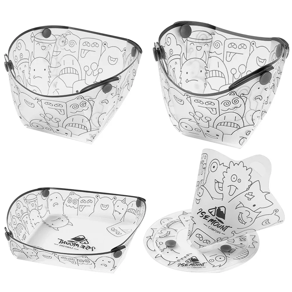 Camping Cooking Dishes - Vajilla plegable de PP, juego de