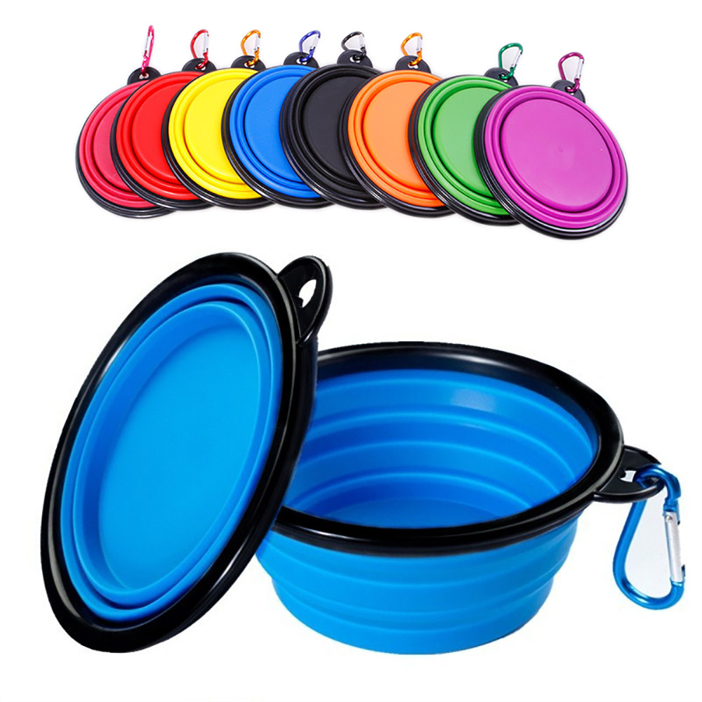 Camping Cooking Dishes - Tazón Plegable de Silicona para Perros,