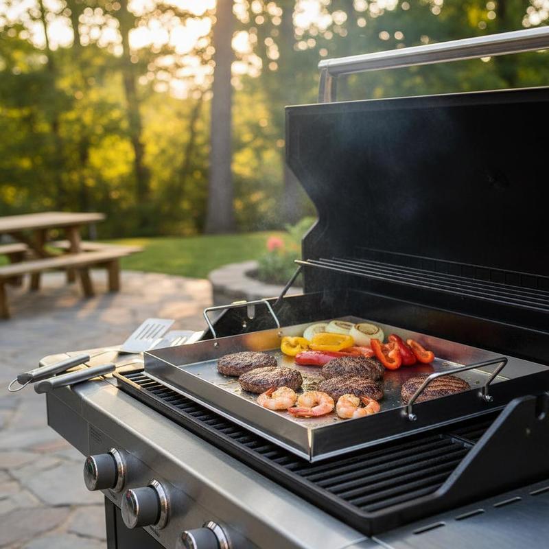 Camping Cooking Equipment - Plancha universal de superficie plana de