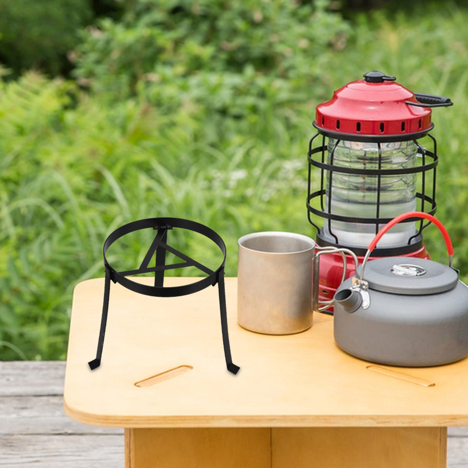 Camping Cooking Over Fire - Soporte de Cocina para Fogata, Trípode