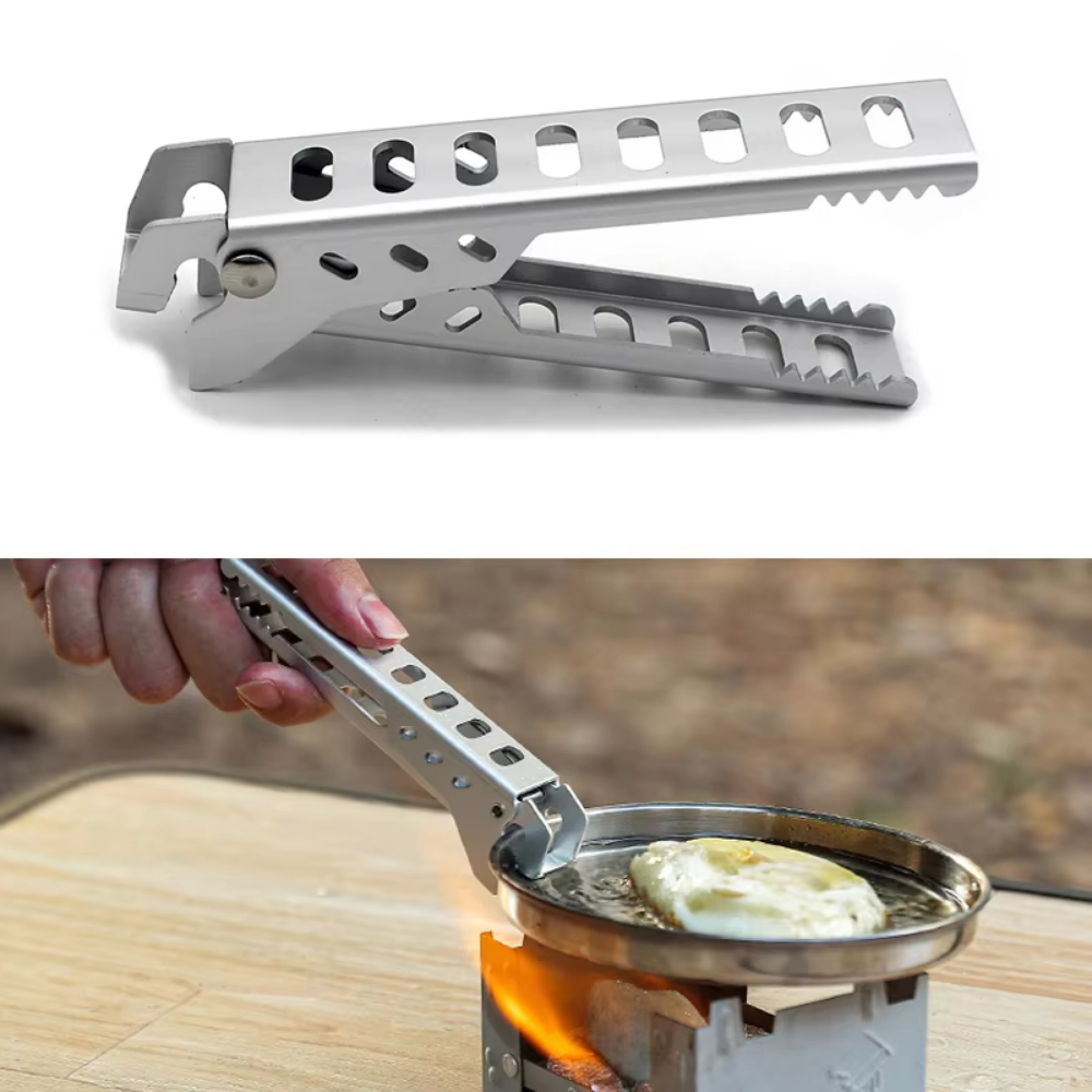 Camping Cooking Dishes - Clip de aleación anticaliente de aluminio