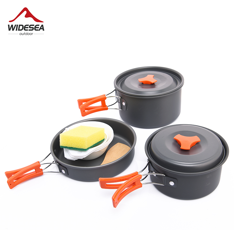 Camping Cooking Bundle - Widesea-Juego de utensilios de cocina para