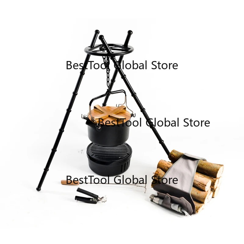 Camping Cooking Bundle - Juego de Utensilios de Cocina Multifuncional