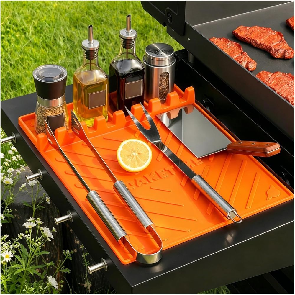 Cooking Outdoor Camping - Tapetes de Silicona para Parrilla o