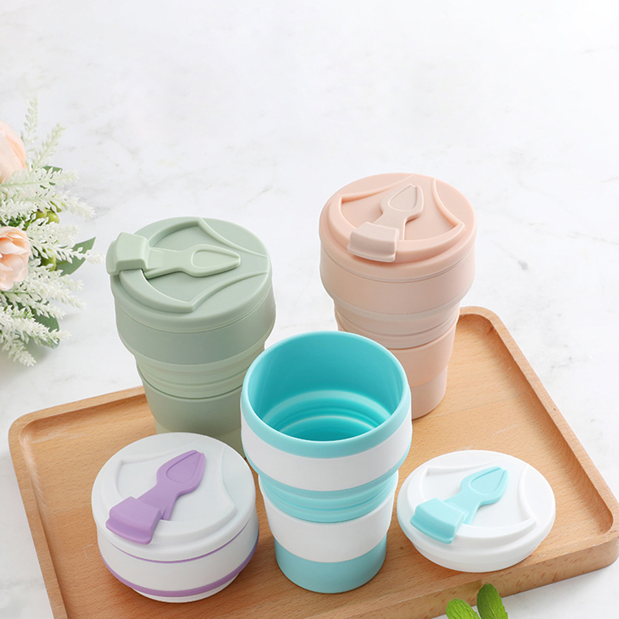 Camping Cooking Food - Taza plegable de silicona de calidad