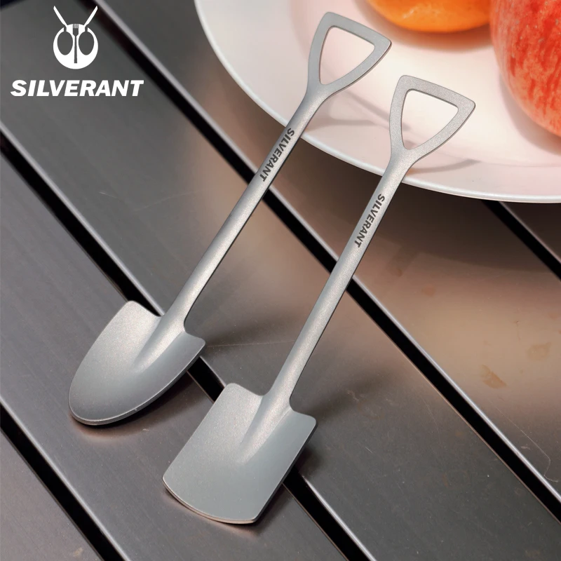 Camping Cooking Food - Cuchara con forma de pala portátil