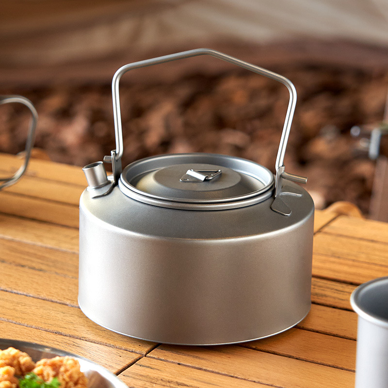 Camping Cooking Kitchen - Hervidor de agua para acampar, hervidor