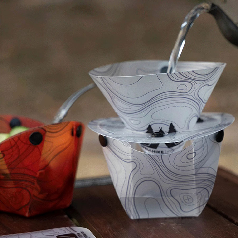 Vajilla plegable ligera para e - Camping Cooking Cup reseña y precio