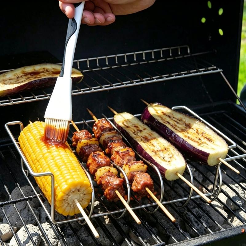 Rejilla antiadherente acero in - Camping Cooking Vegetables reseña y precio