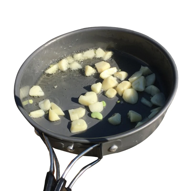 Sartén portátil con bolsa alma - Camping Cooking Set Non Stick reseña y precio