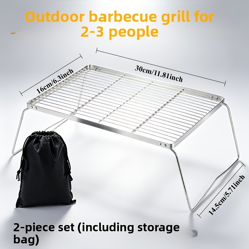 Soporte portátil plegable de a - Camping Cooking Equipment reseña y precio