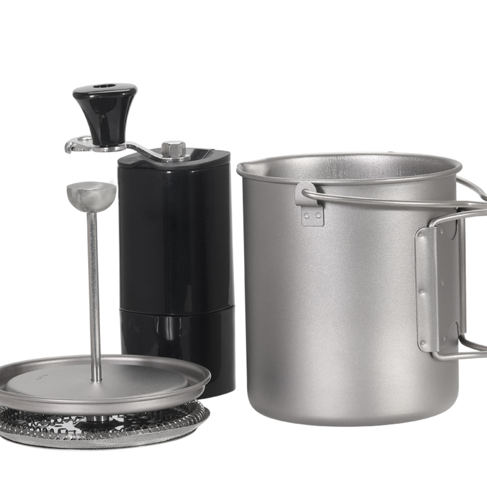 Lixada-taza de café de titanio - Camping Cooking Cup reseña y precio