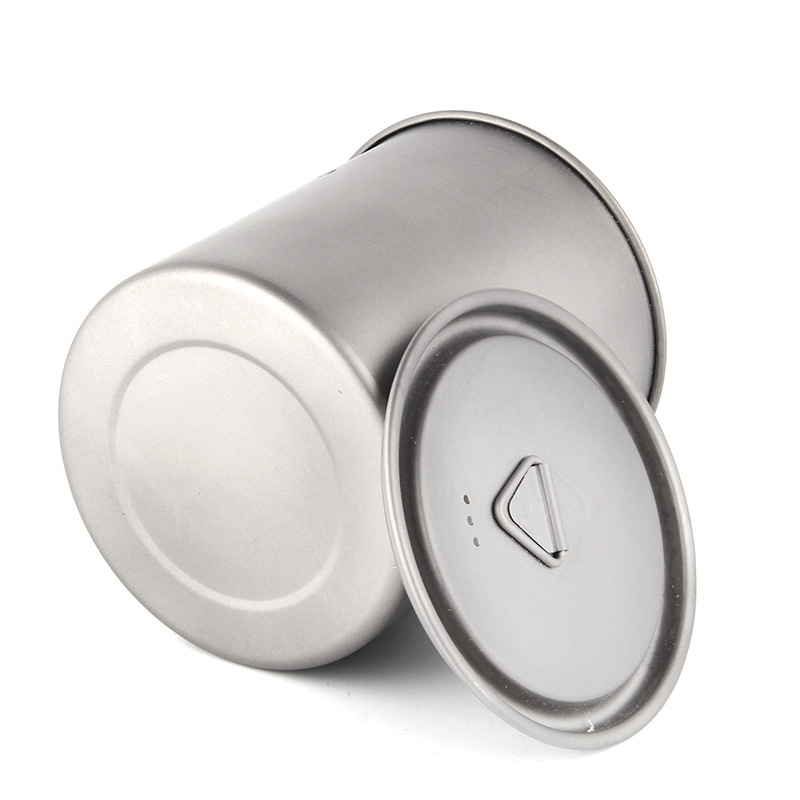 Tazas de titanio para acampar, - Camping Cooking Cup reseña y precio