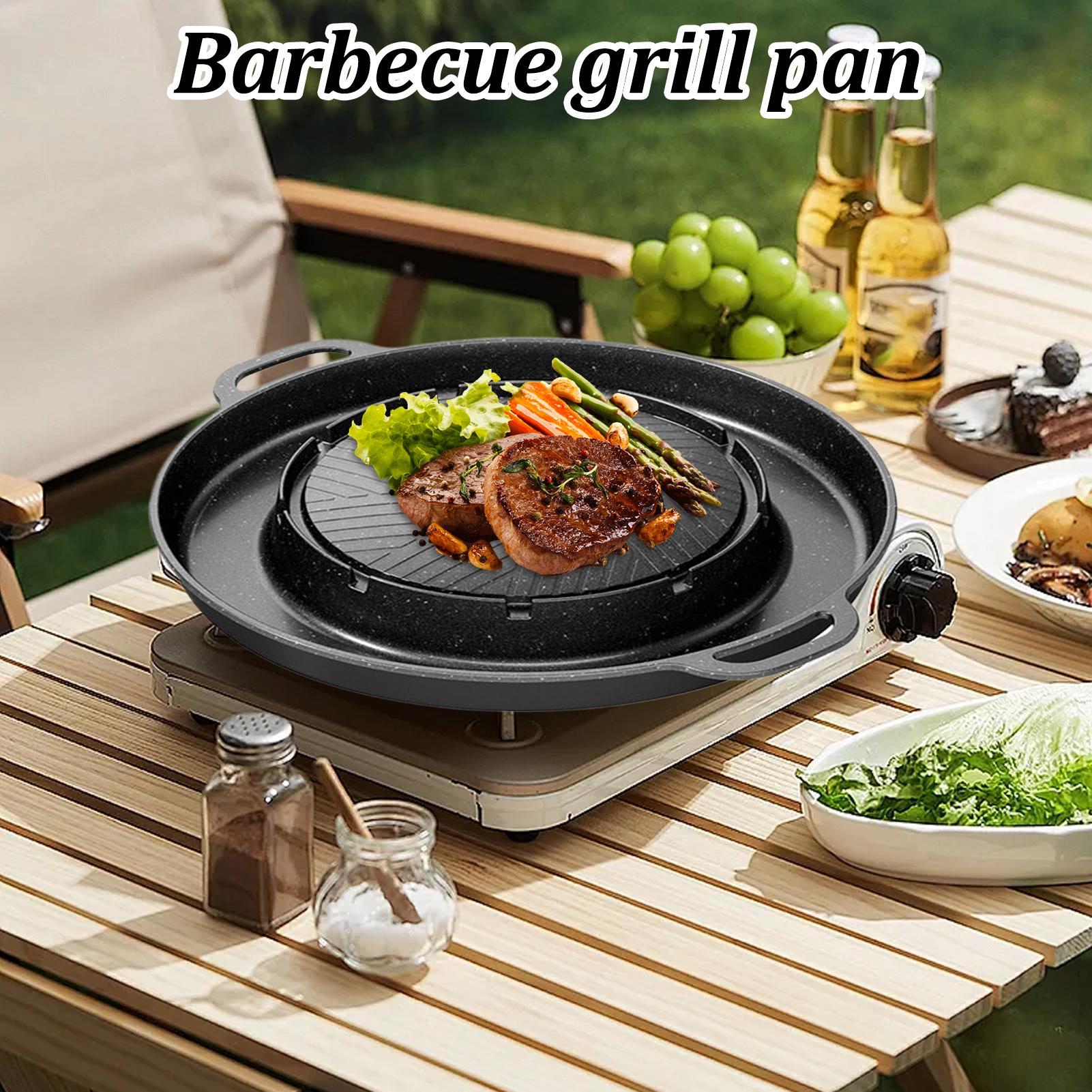 Parrilla y sartén caliente 2 e - Camping Cooking Set Non Stick reseña y precio
