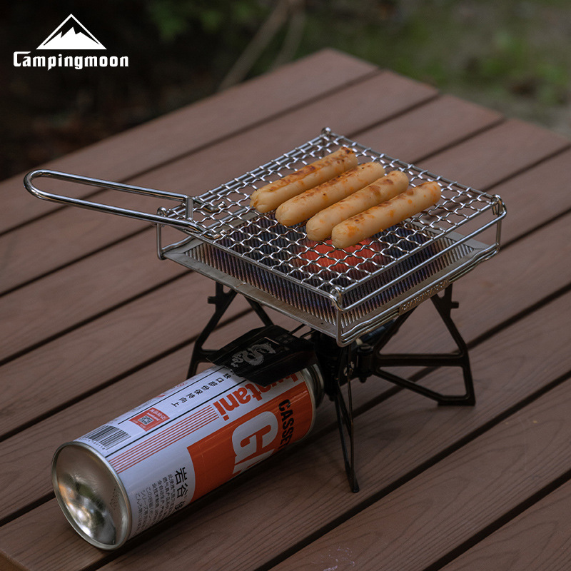 CAMPINGMOON Rejilla Plegable d - Camping Cooking Equipment reseña y precio