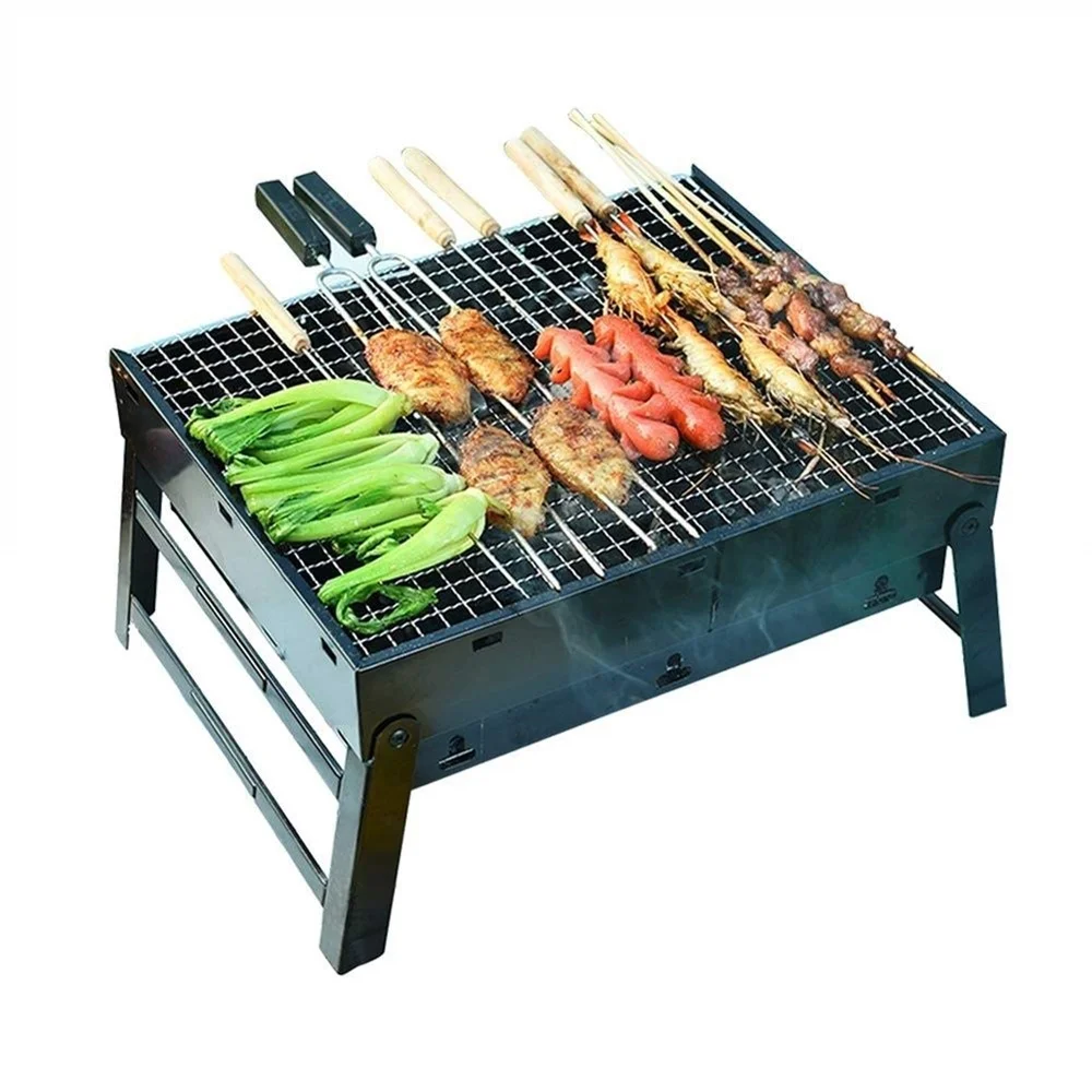 Juego de Parrilla de Carbón Po - Camping Cooking Set Non Stick reseña y precio