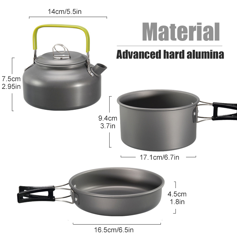 WESTTUNE-Kit de utensilios de  - Camping Cooking Cup reseña y precio