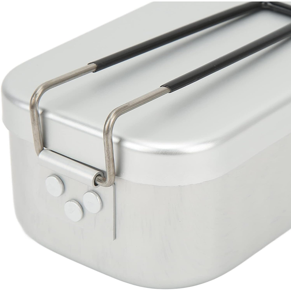 Fiambreras de aluminio de 800M - Camping Cooking Food reseña y precio