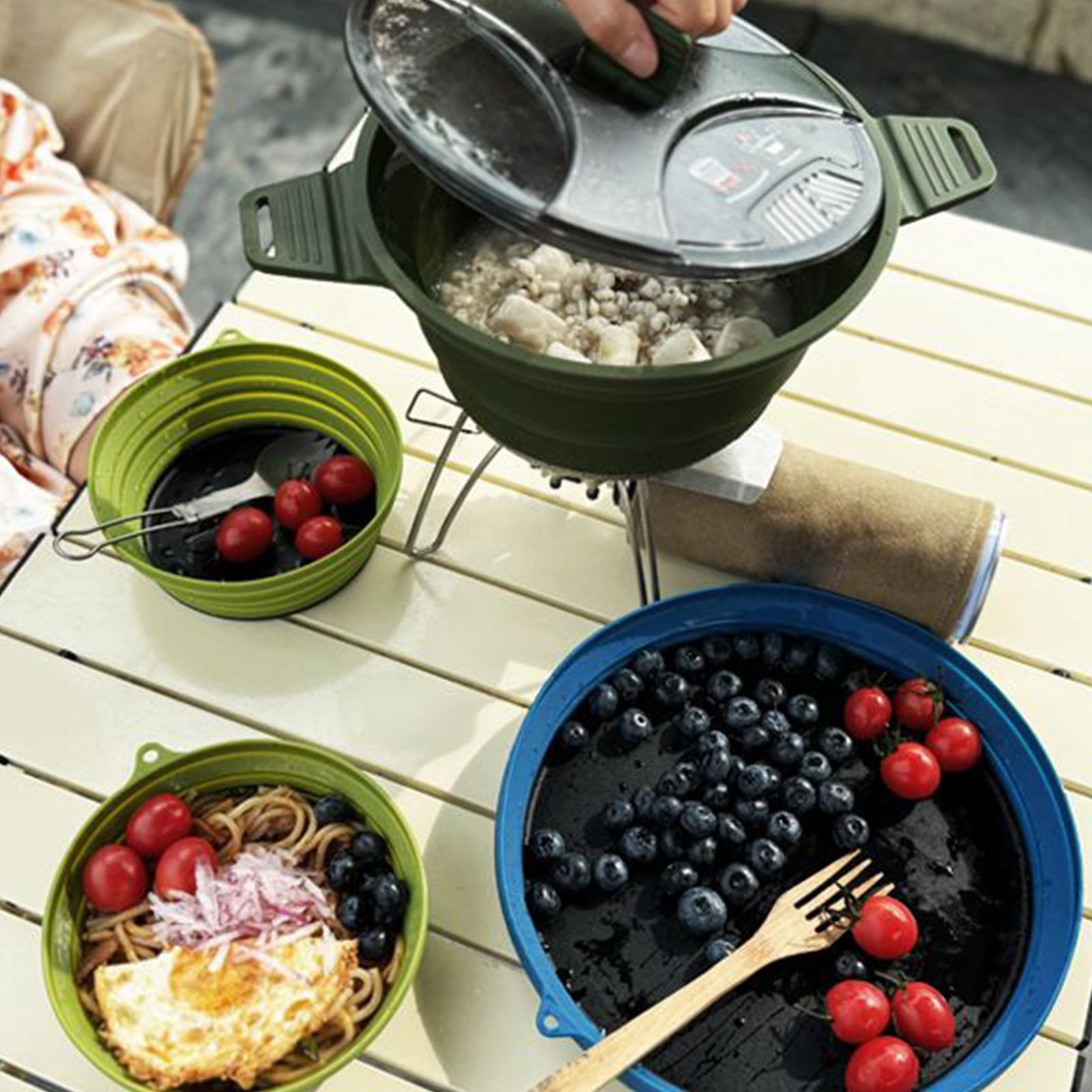 Juego de Cocina Plegable para  - Camping Cooking Dishes reseña y precio
