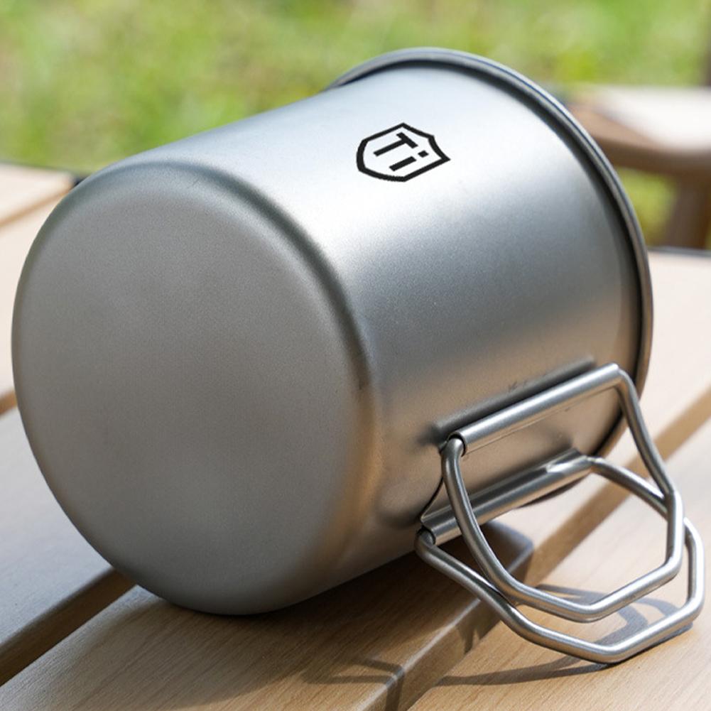 Taza de titanio para acampar,  - Camping Cooking Bundle reseña y precio