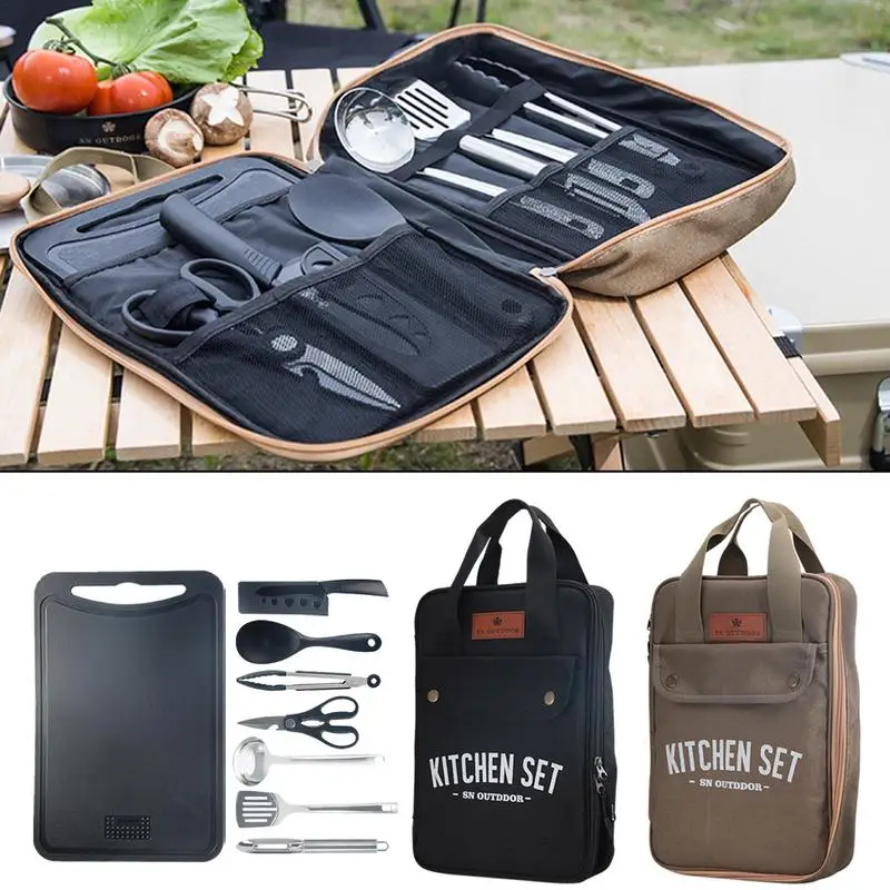 Juego de Utensilios de Cocina  - Camping Cooking Bundle reseña y precio