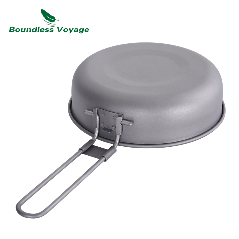 Sartén de titanio ultraligera  - Camping Cooking Equipment reseña y precio