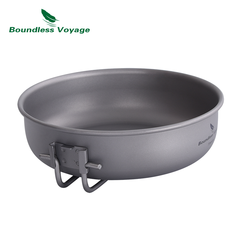 Sartén de titanio ultraligera  - Camping Cooking Equipment reseña y precio