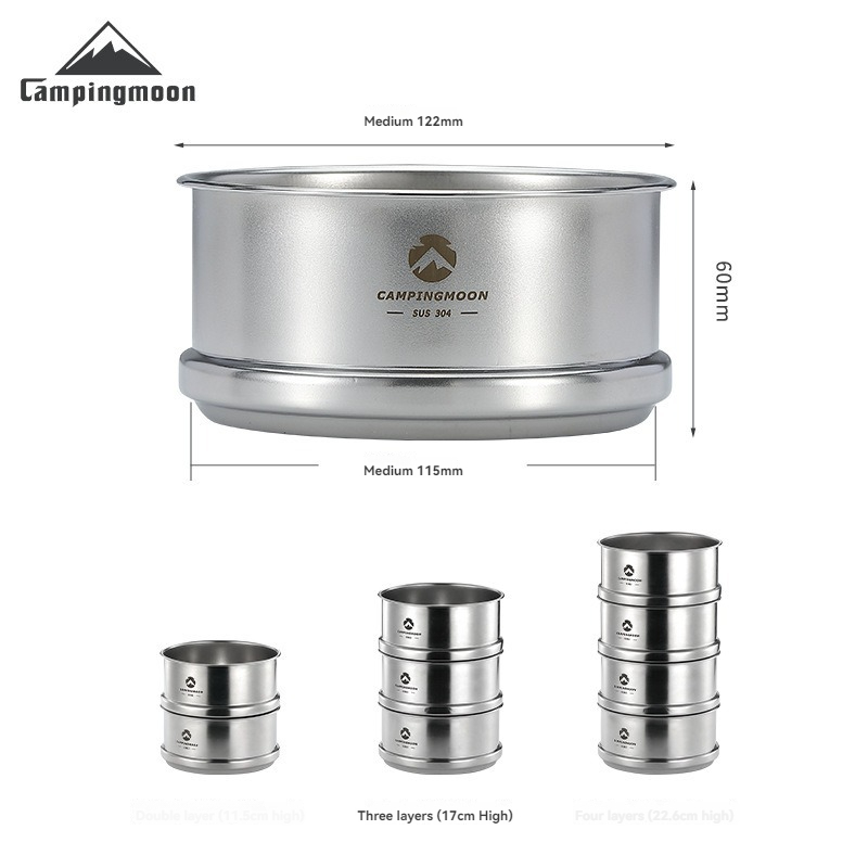 CAMPINGMOON Picnic para acampa - Camping Cooking Dishes reseña y precio