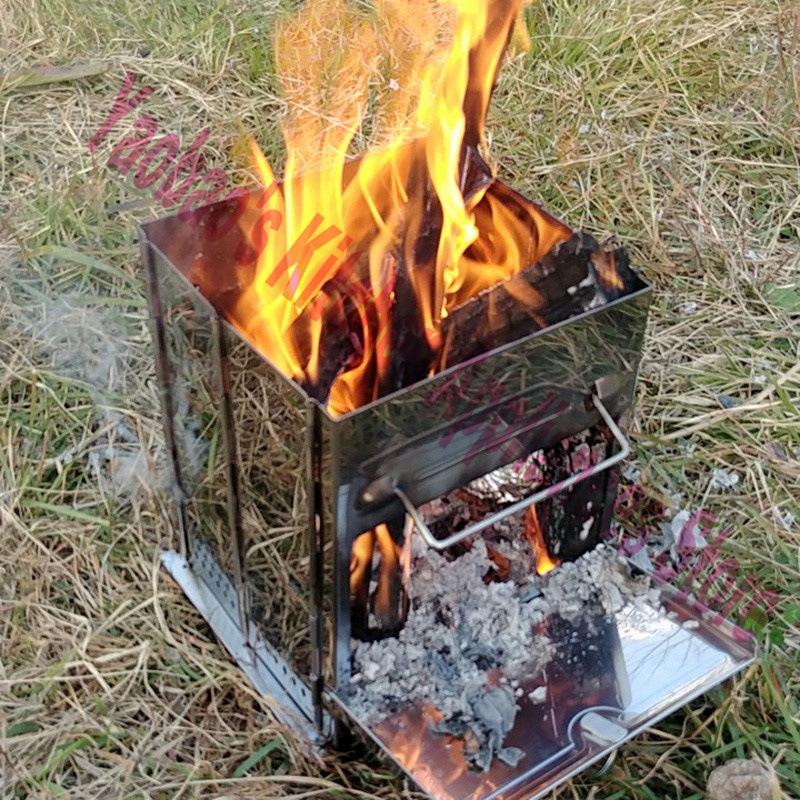 Estufa de Leña Portátil Desmon - Camping Cooking Equipment reseña y precio