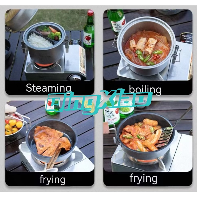 Olla Multifuncional de Acero I - Cooking Outdoor Camping reseña y precio