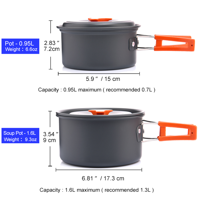 Widesea-Juego de utensilios de - Camping Cooking Bundle reseña y precio