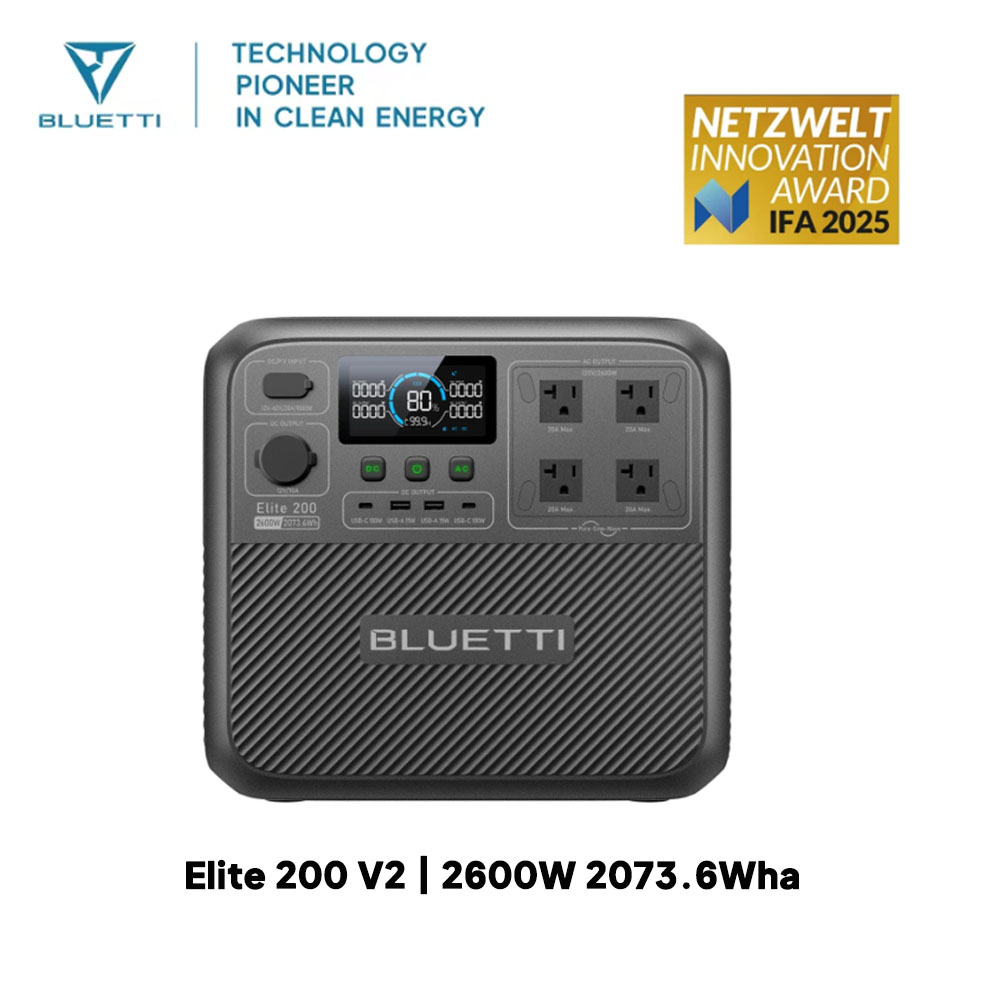 【Renew】BLUETTI Elite 200 V2 Es - Camping Cooking Equipment reseña y precio
