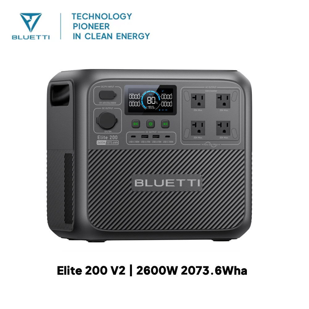 【Renew】BLUETTI Elite 200 V2 Es - Camping Cooking Equipment reseña y precio