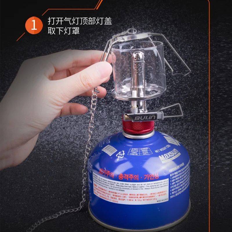 Lámpara de gas para acampar Bu - Camping Cooking Gas Stove reseña y precio