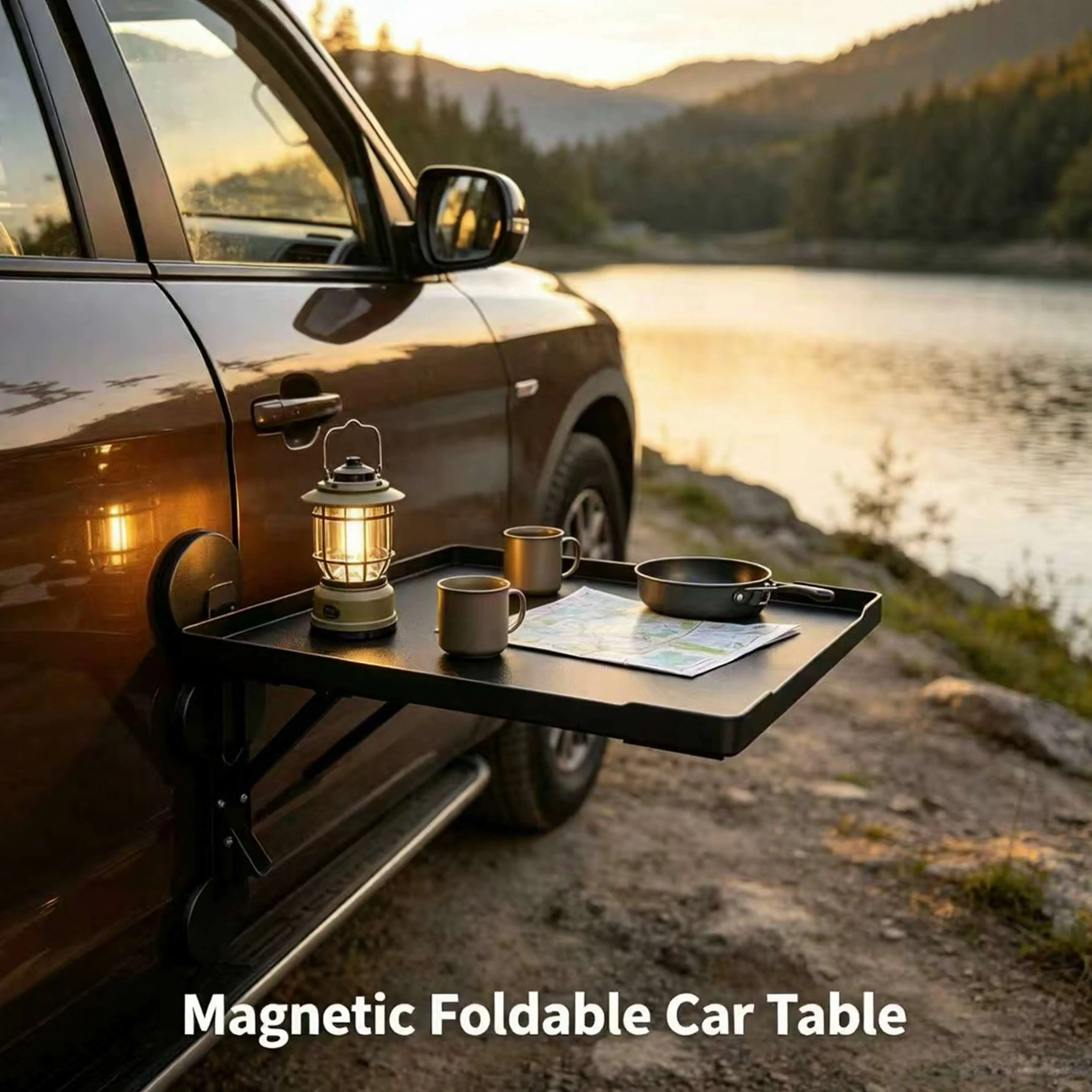 Bandeja Plegable para Puerta L - Camping Cooking Equipment reseña y precio