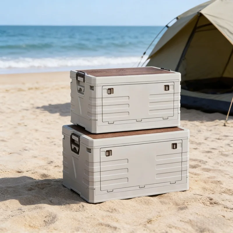 Caja de Almacenamiento para Au - Camping Cooking Food reseña y precio