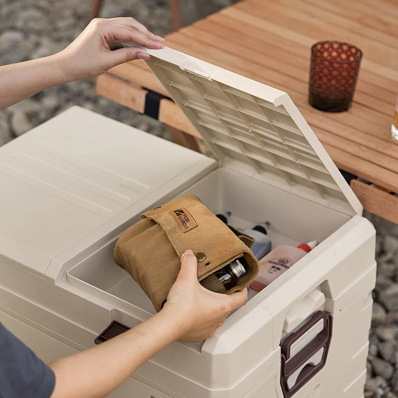 Caja de Almacenamiento para Au - Camping Cooking Food reseña y precio