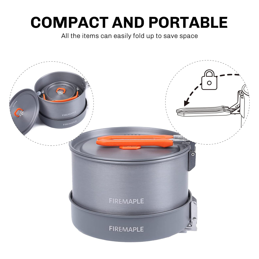 Fire Maple utensilios Camping  - Camping Cooking Bundle reseña y precio