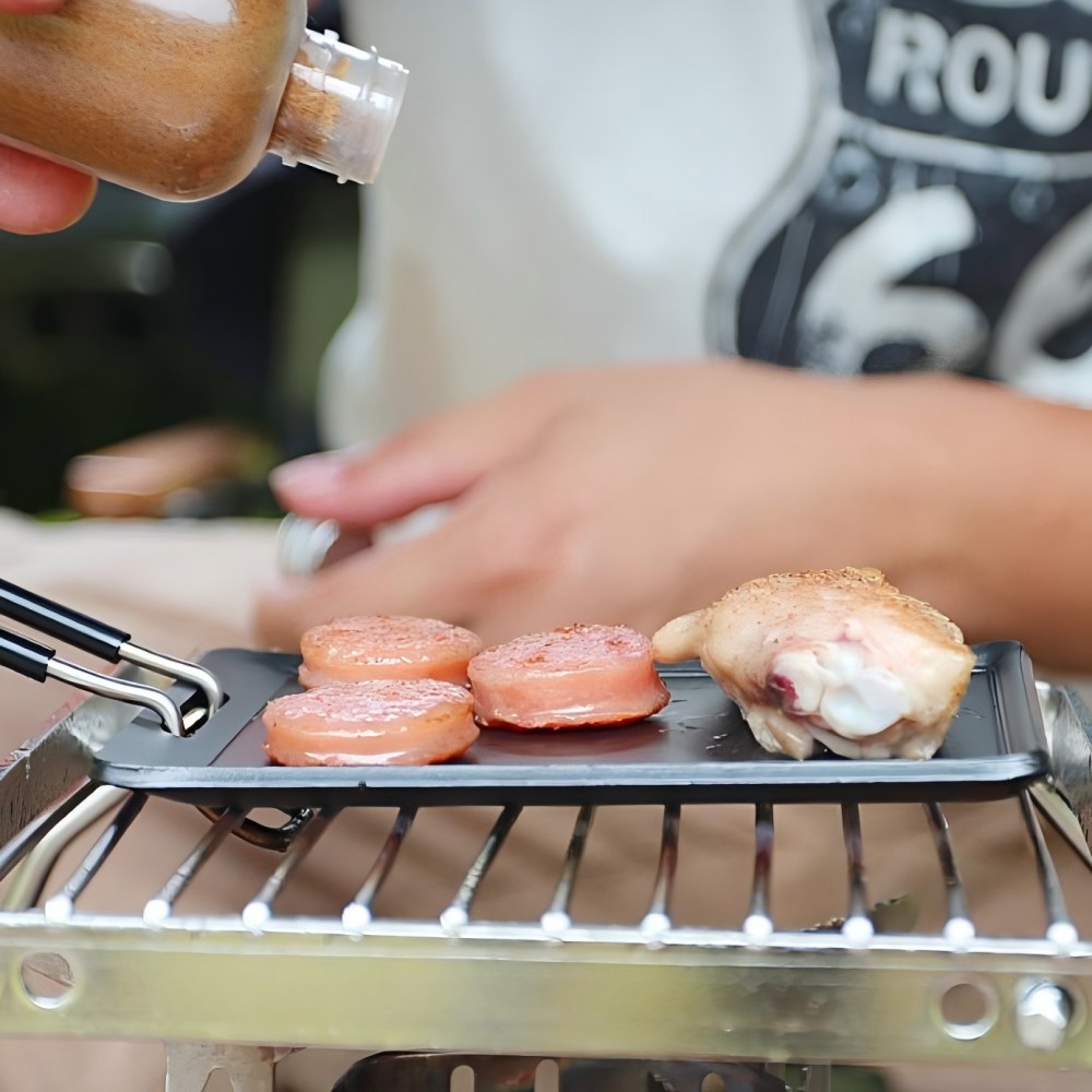 Sartén para acampar, parrilla  - Camping Cooking Dishes reseña y precio