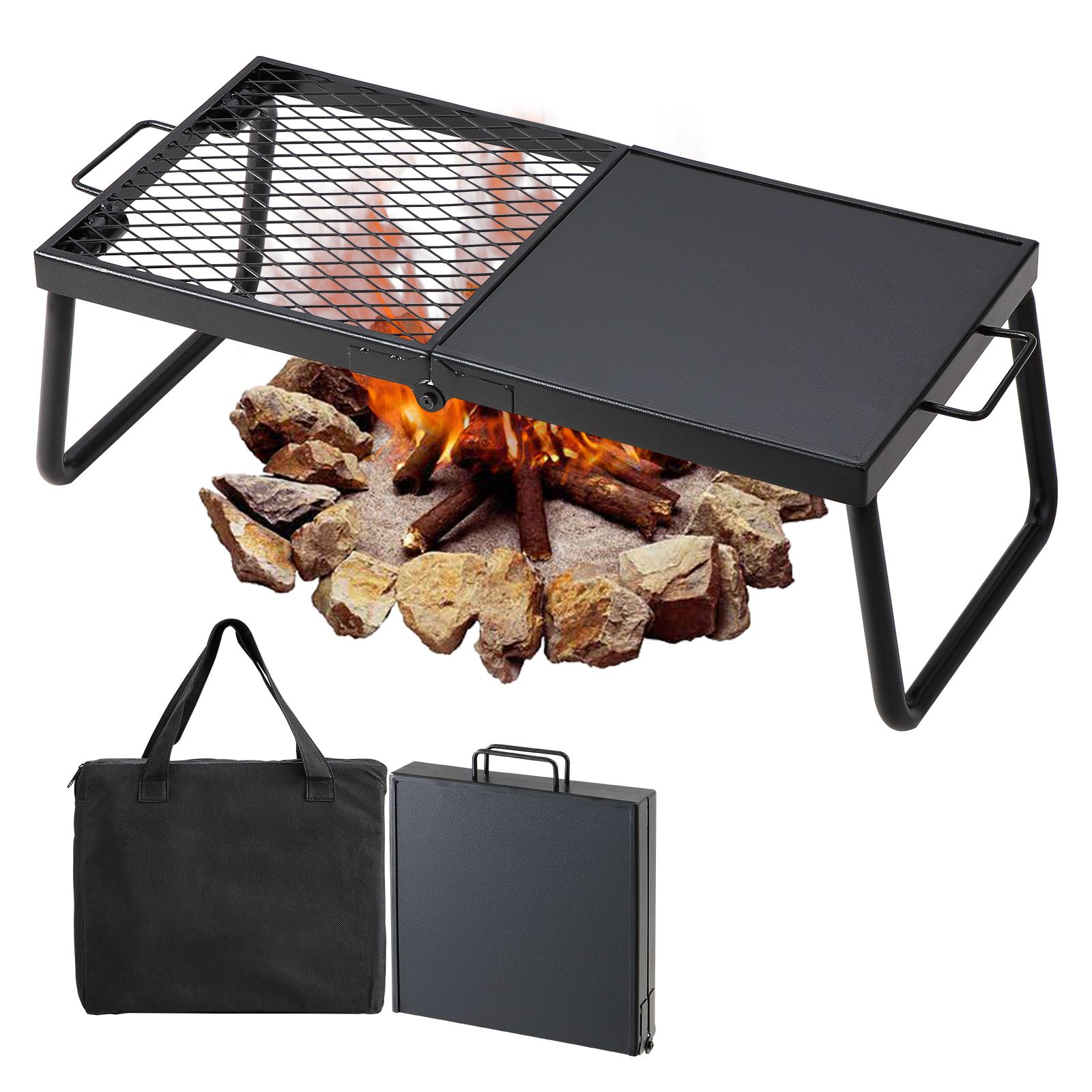 Parrilla Plegable para Fogatas - Camping Cooking Over Fire reseña y precio