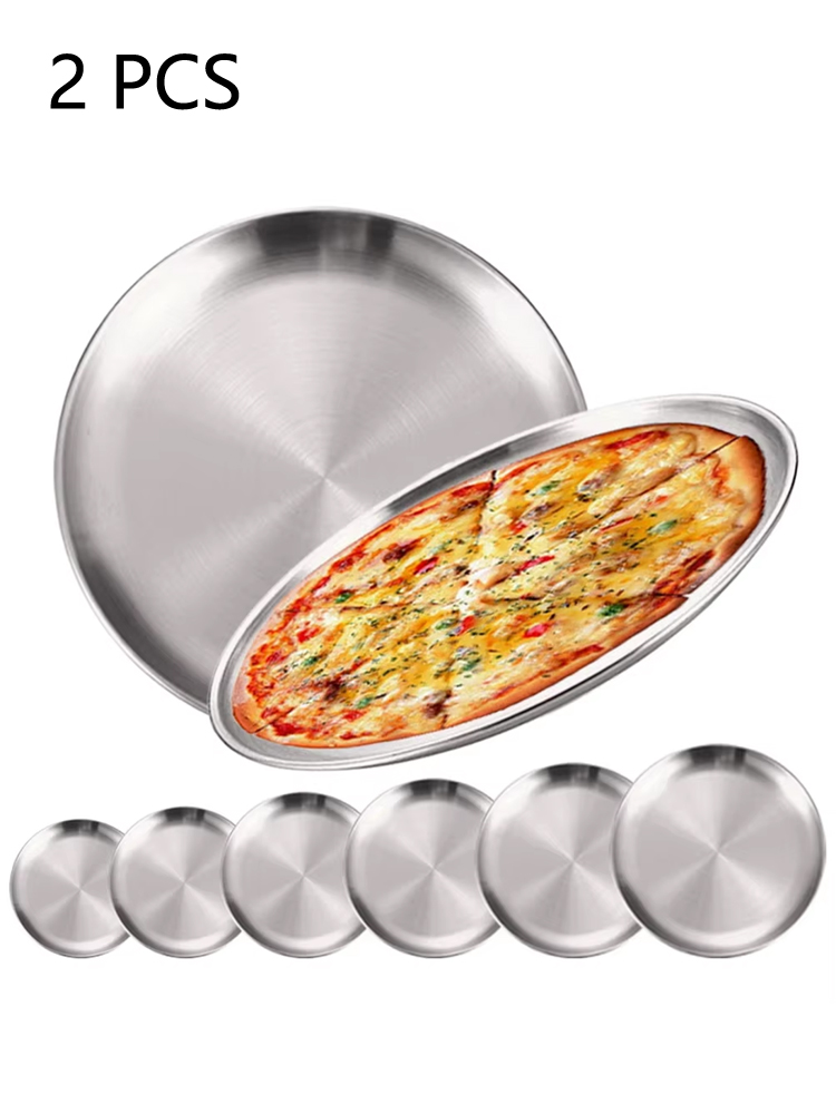 2 Platos Redondos de Acero Ino - Camping Cooking Dishes reseña y precio