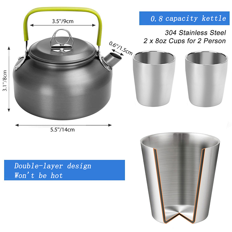 Juego de utensilios de cocina  - Camping Cooking Cup reseña y precio
