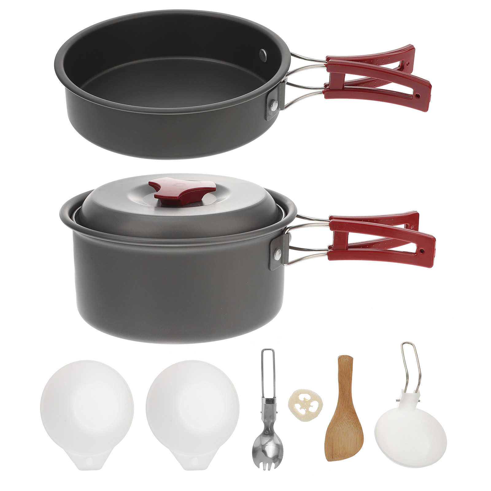 Juego de utensilios de cocina  - Camping Cooking Essentials Kit reseña y precio