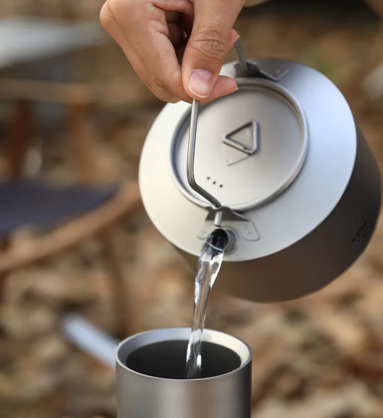 Hervidor de agua para acampar, - Camping Cooking Kitchen reseña y precio