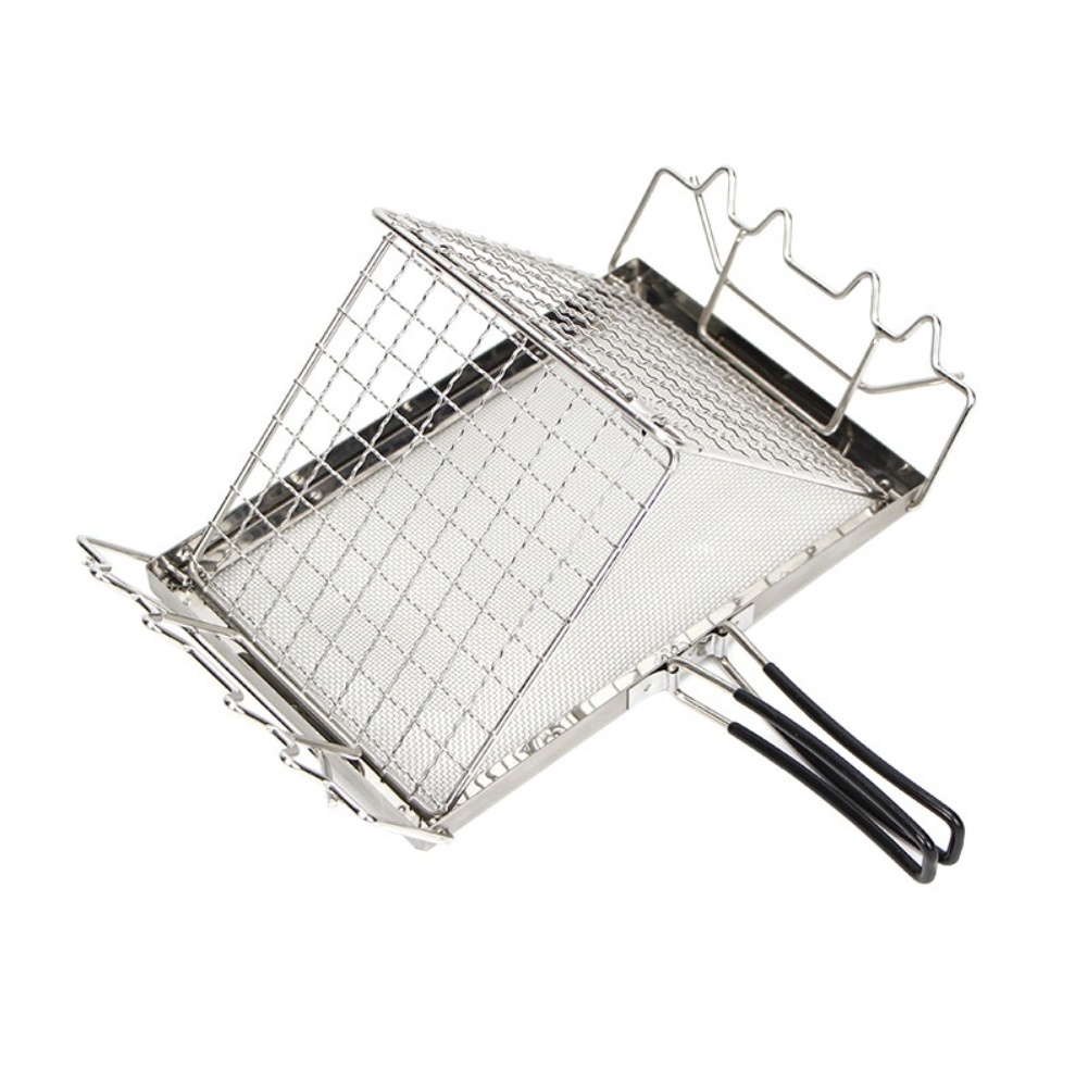 Rejilla de Acero Inoxidable pa - Camping Cooking Over Fire reseña y precio