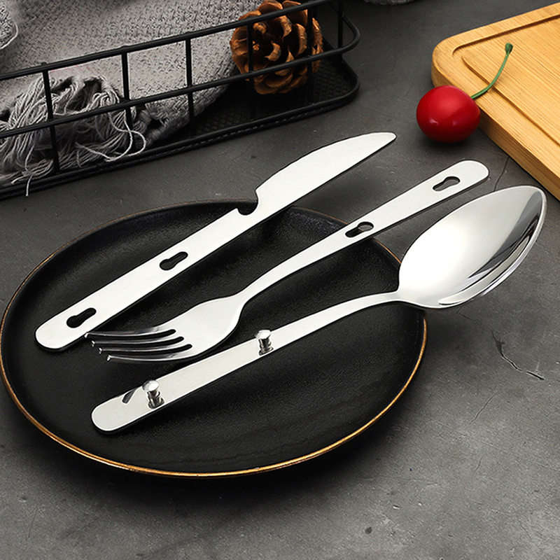 Juego de 3 piezas de cubiertos - Camping Cooking Bundle reseña y precio