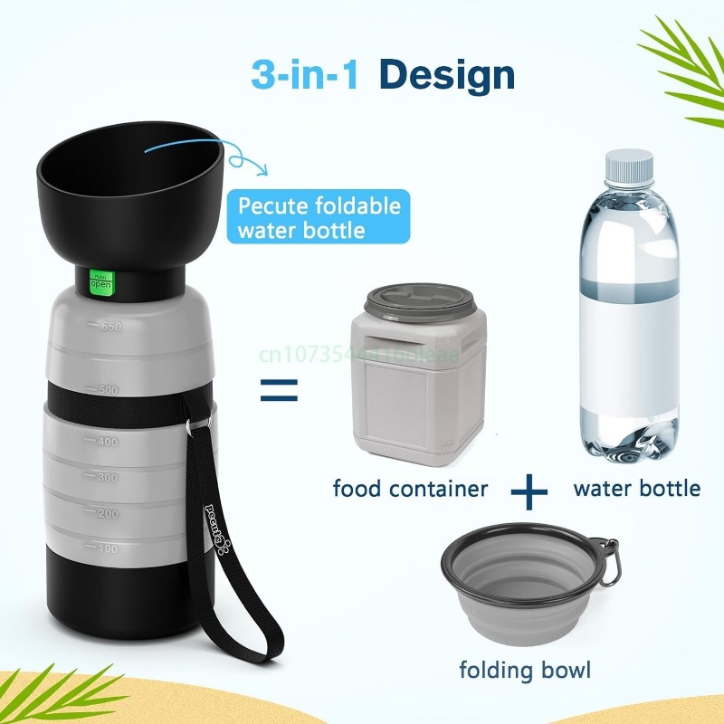 Botella de agua para perros de - Camping Cooking Food reseña y precio