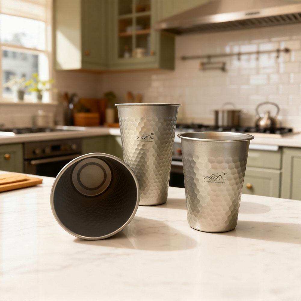 Juego de Tazas de Acero Inoxid - Camping Cooking Cup reseña y precio